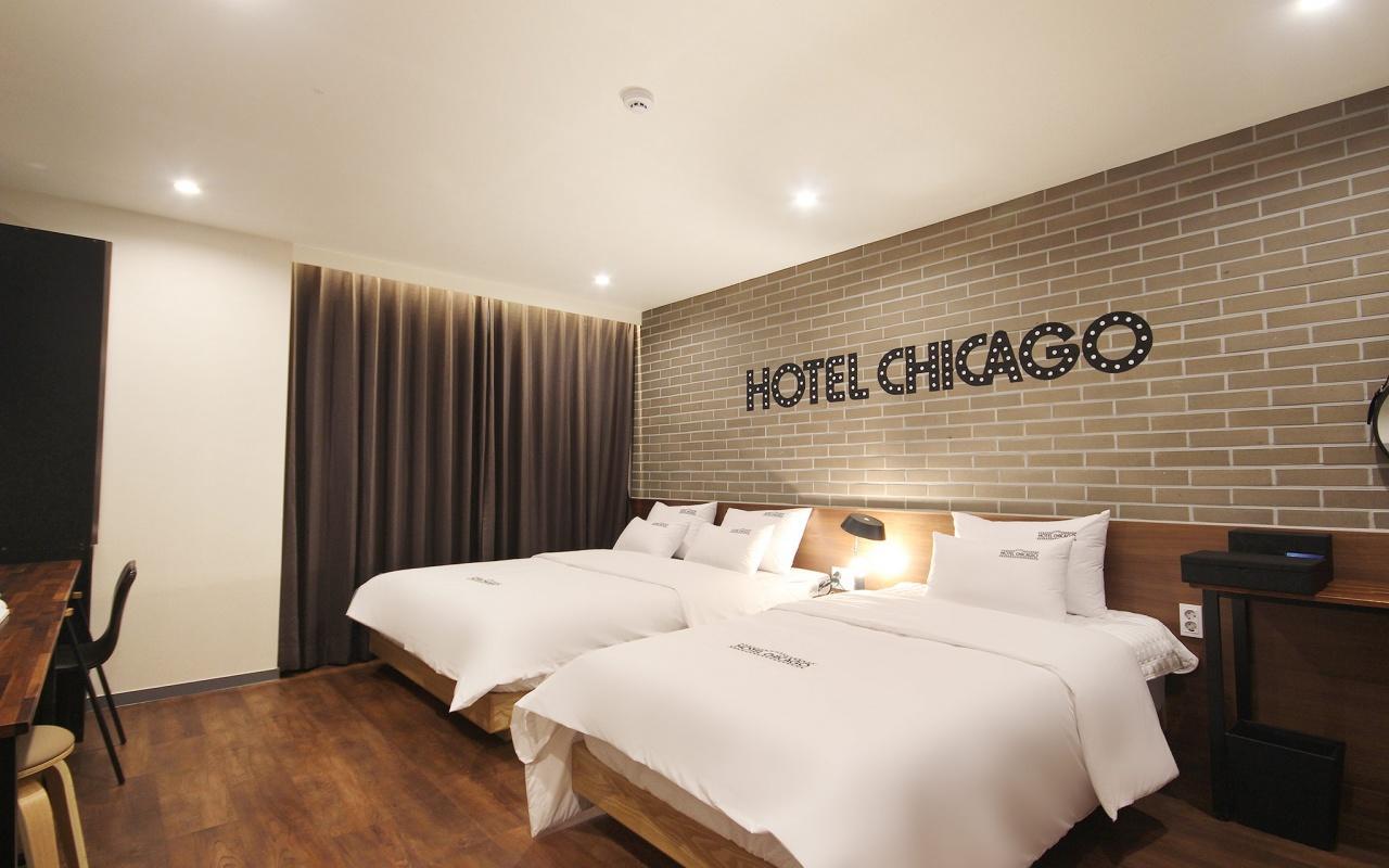 Hotel Chicago Jinju Exterior foto