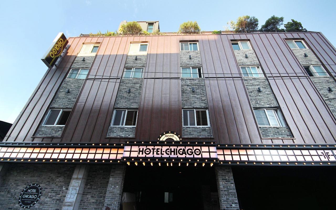 Hotel Chicago Jinju Exterior foto
